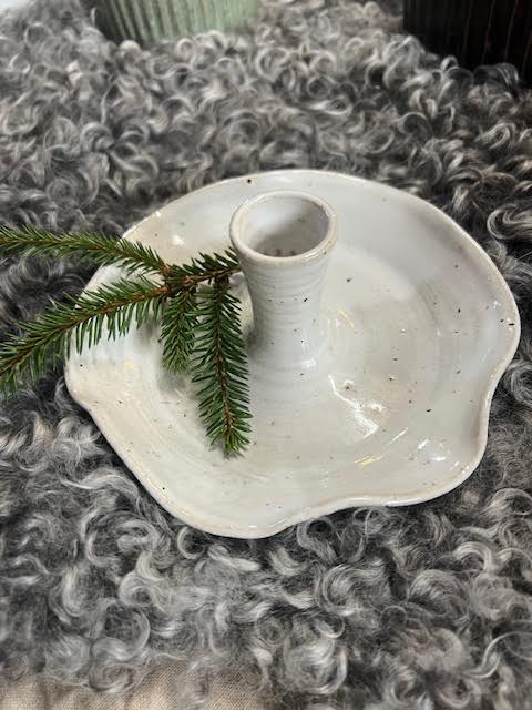 Ljusfat vågig │ Vit