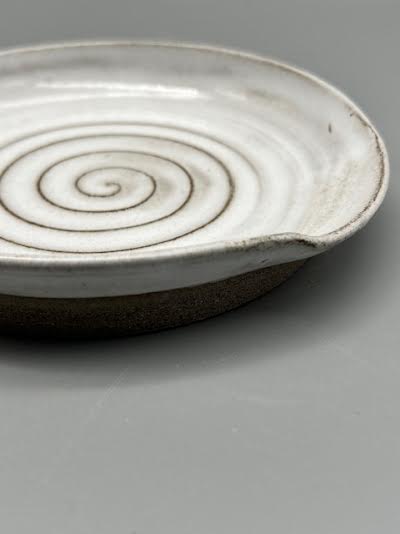 Slevfat │Mullvad/Vit