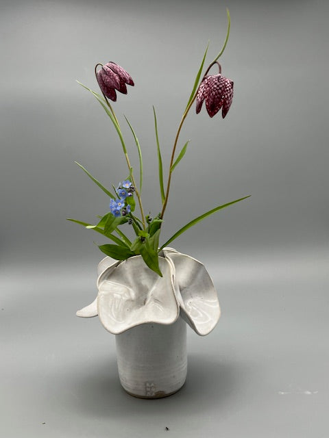 Ljusstake │ Blomma Liten Vit