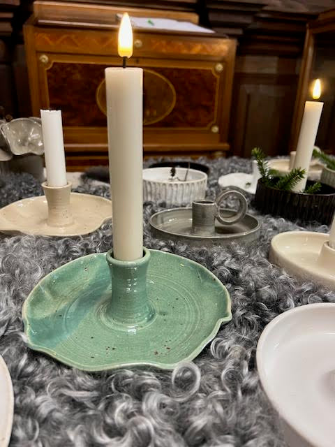 Ljusfat vågig │ Grön