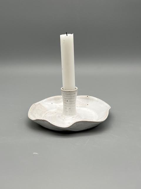 Ljusfat vågig │ Vit