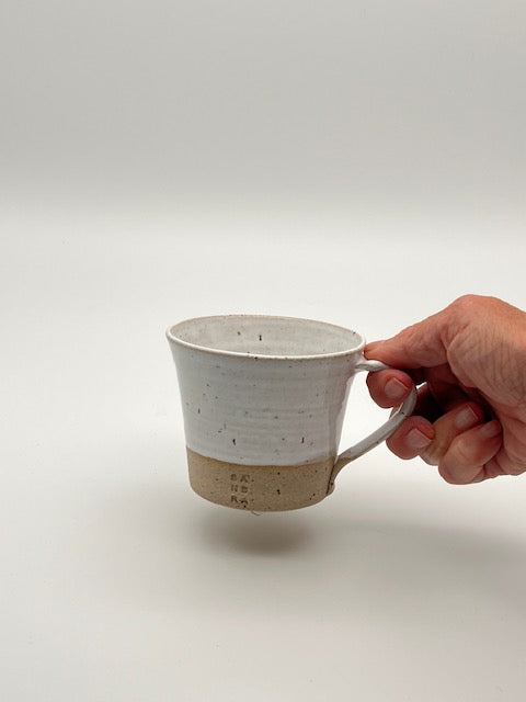 Kaffekopp │ Sand/Vit