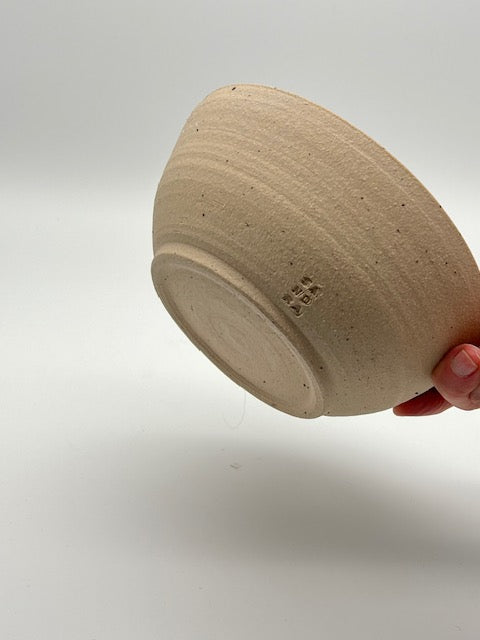 Pastaskål │ Sand/Vit