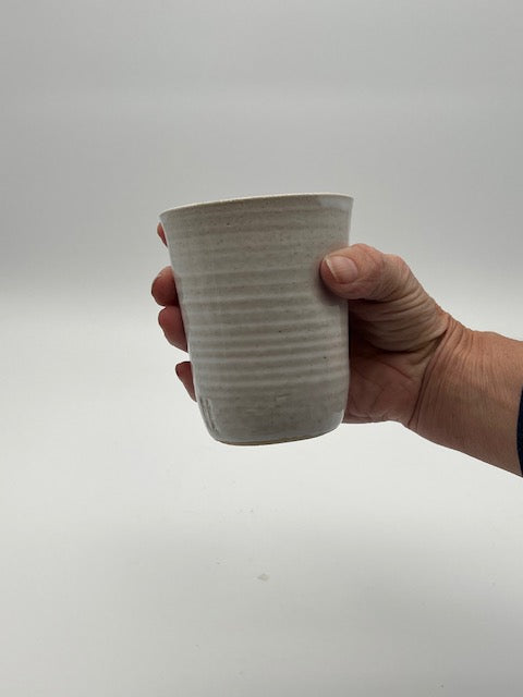 Kaffekopp utan öra │ Vit