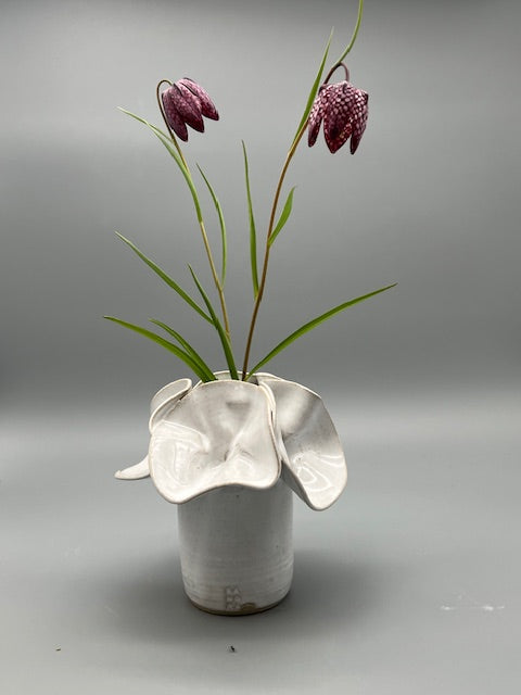 Ljusstake │ Blomma Liten Vit